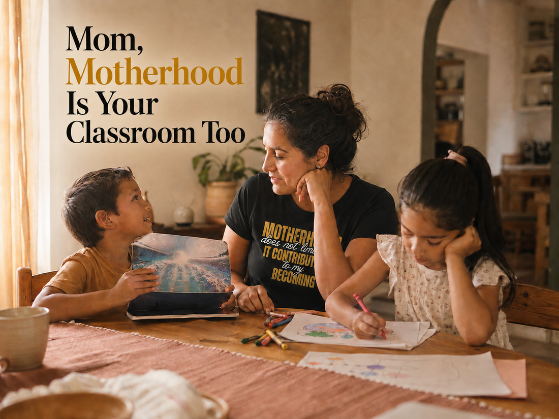 Mom, Motherhood Is Your Classroom Too